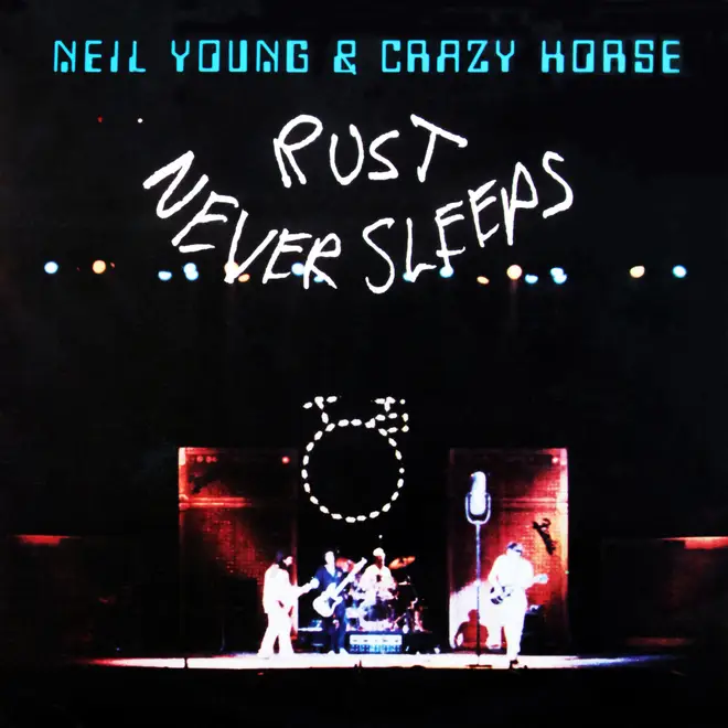 Neil Young - Rust Never Sleeps alum cover