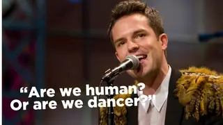 Brandon Flowers with the biggest question of 2008
