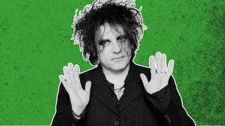 Robert Smith of The Cure in 2001