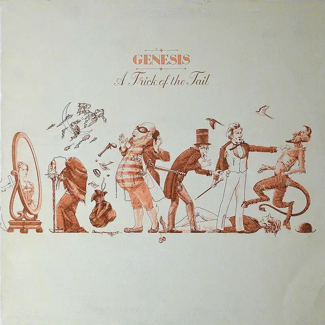 Genesis   -  A Trick Of The Tail  album artwork