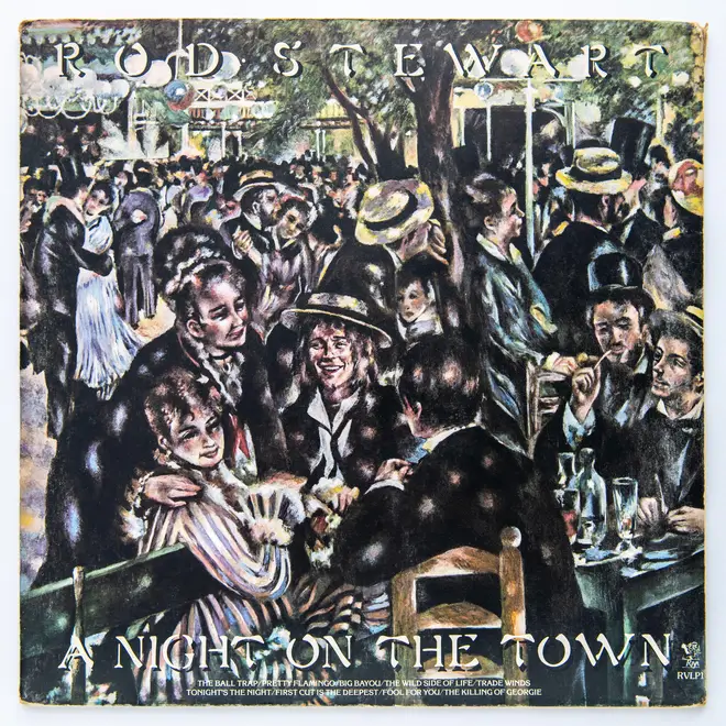 Rod Stewart - A Night On The Town album cover