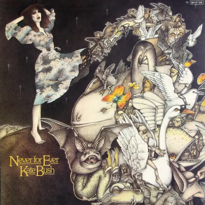 Kate Bush - Never For Ever album cover artwork