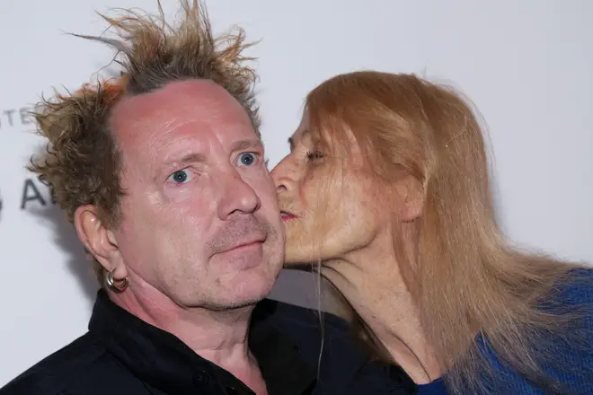 John Lydon and Nora Forster in April 2017