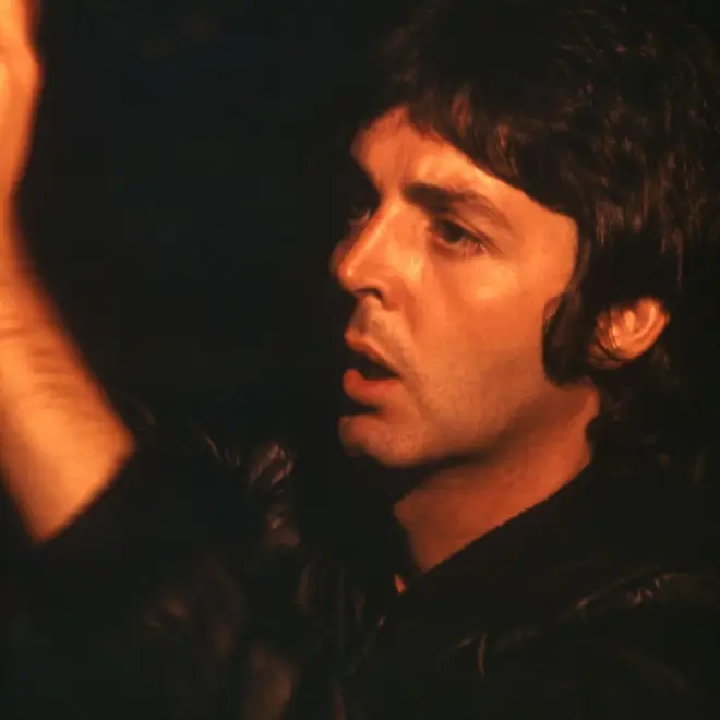 Paul McCartney in the One Hand Clapping film, August 1974
