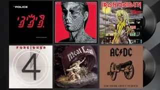 Some of the key rock albums of 1981: Ghosts In The Machine, Tattoo You, Killers, 4, Dead Ringer and For Those About To Rock.