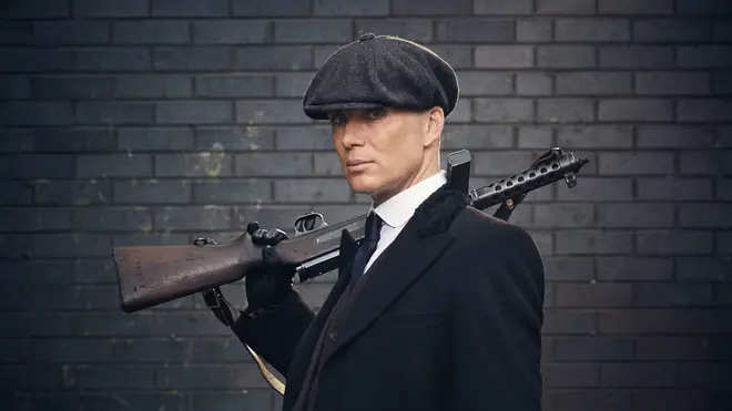 Cillian Murphy as Tommy Shelby in Peaky Blinders