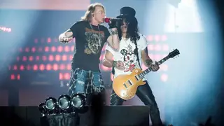 Guns N' Roses Axl Rose and Slash