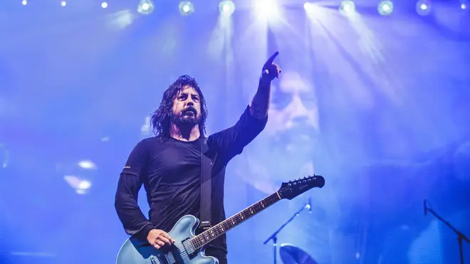 Foo Fighters performs live on stage during the Hurricane festival 2019
