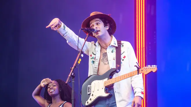 The 1975 performing live at Pinkpop Festival 2019