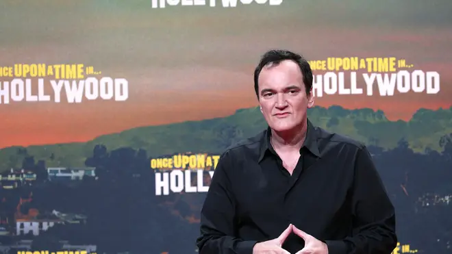 Quentin Tarantino at the Berlin premiere of Once Upon a Time in Hollywood