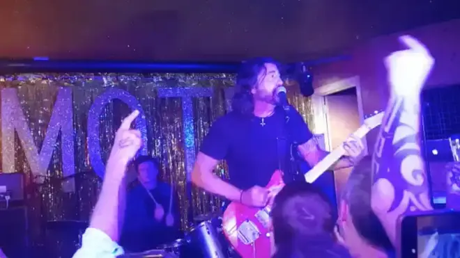 Dave Grohl and Rick Astley make surprise appearance at London's Moth Club