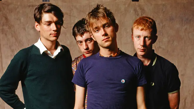 Blur in 1994: Alex James, Graham Coxon, Damon Albarn and Dave Rowntree