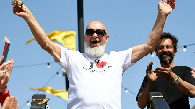 Michael Eavis at Glastonbury 2019