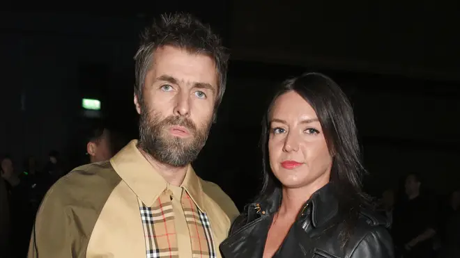 Liam Gallagher and partney Debbie Gwyther in 2018