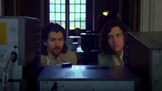 Alex Turner and Nick O'Malley In Four Out of Five video