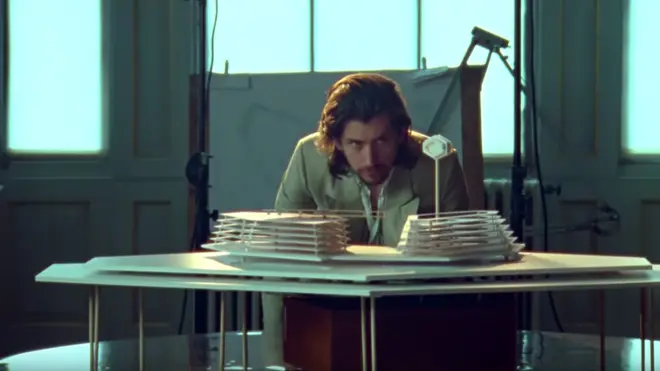 Alex Turner in Arctic Monkeys' Four Out of Five video