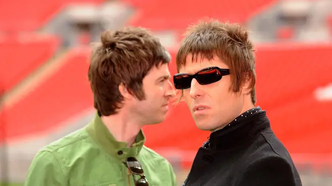 Oasis Liam and Noel Gallagher in 2008