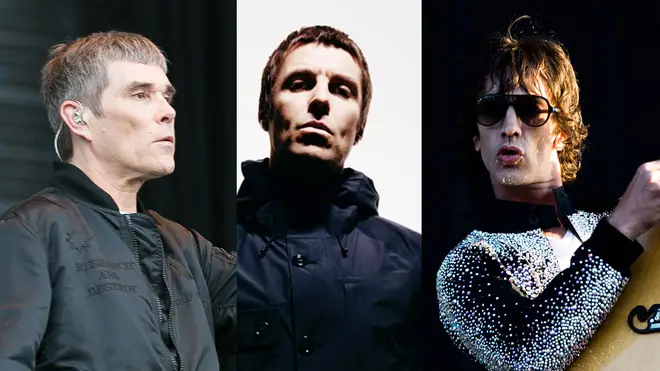 Ian Brown, Liam Gallagher and Richard Ashcroft