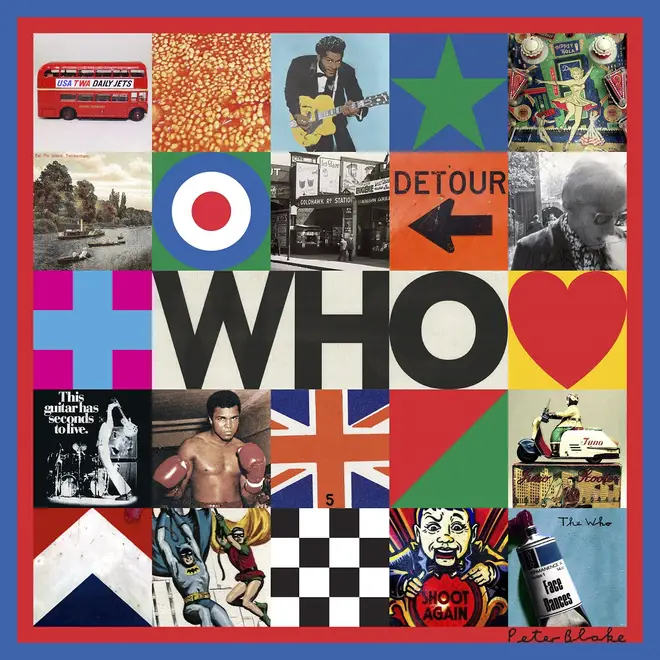 The Who share artwork for WHO album