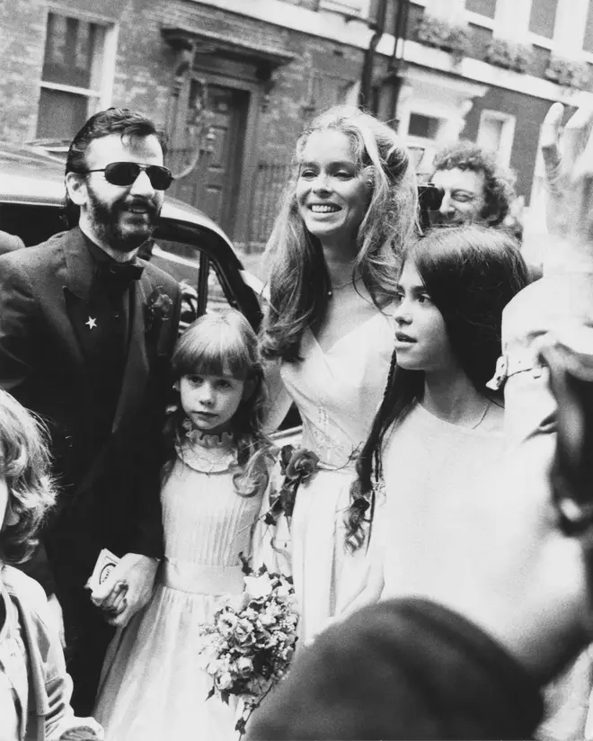 Ringo Starr marries Barbara Bach