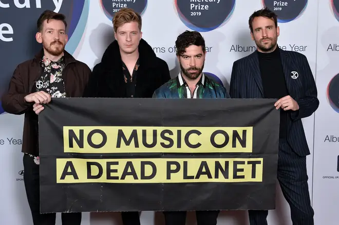 Foals at the Hyundai Mercury Prize 2019