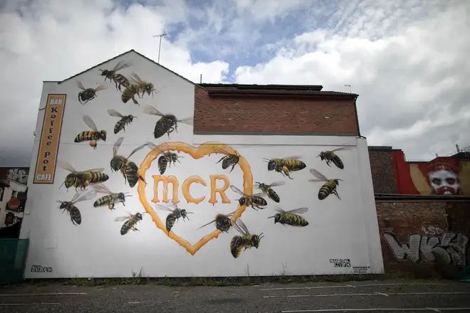 Manchester Bee Murals Tribute To Arena Terror Attack Victims