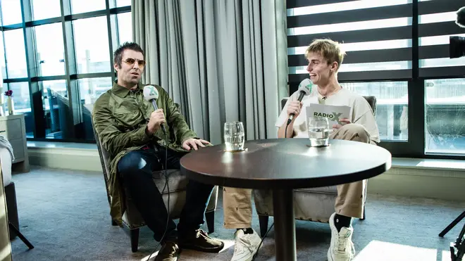 Liam Gallagher talks chart success with Sam Fender