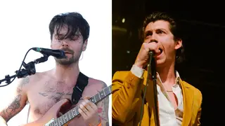 Biffy Clyro's Simon Neil and Arctic Monkeys' Alex Turner