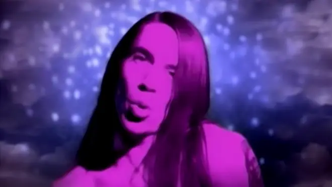 Anthony Kiedis in Red Hot Chili Peppers' Under The Bridge video
