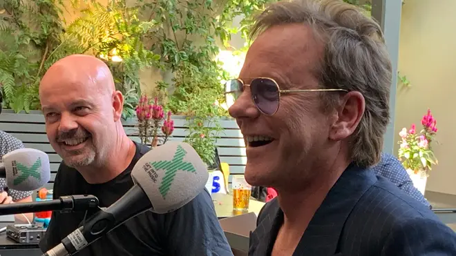 Kiefer Sutherland features on The Chris Moyles Show's 2019 Pubcast for Make Some Noise