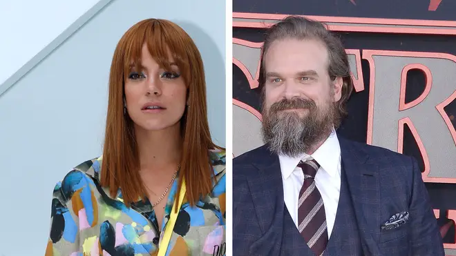 Lily Allen and Stranger Things actor David Harbour