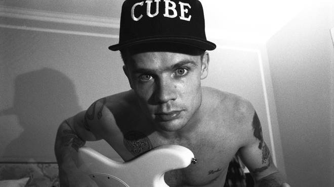 Flea of Red Hot Chili Peppers in August 1992, New York City