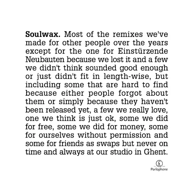 Soulwax - Most of the remixes we've made for other people album cover
