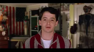 Ferris Bueller's Day Off opening monologue still