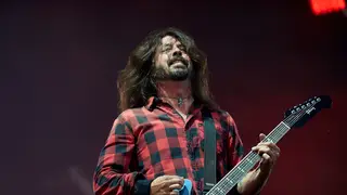 Foo Fighters' Dave Grohl at Rock am Ring Festival
