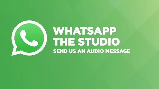 WhatsApp the Radio X studio