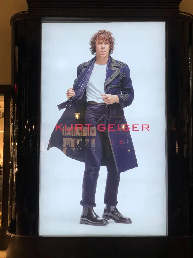 Razorlight's Johnny Borrell in Kurt Geiger fashion campaign