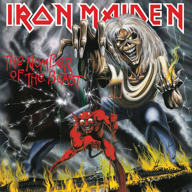 Iron Maiden - The Number Of The Beast album cover