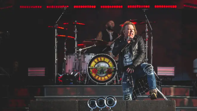 Guns N' Roses' Axl Rose at Download Festival 2018