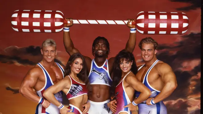 90s' Gladiators stars reunited on television 