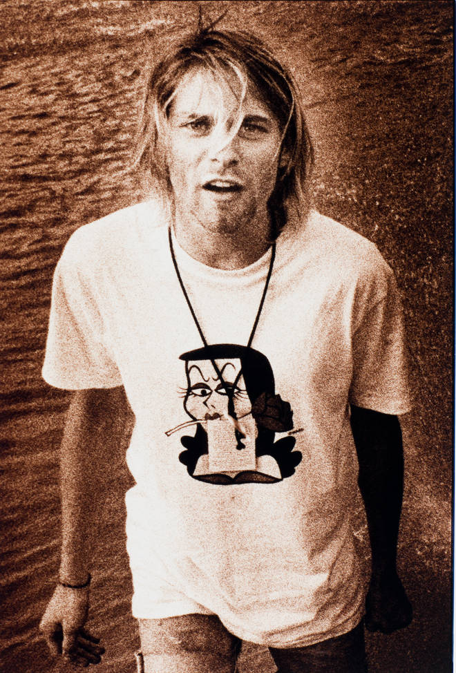 Kurt Cobain in Rotterdam, August 1991