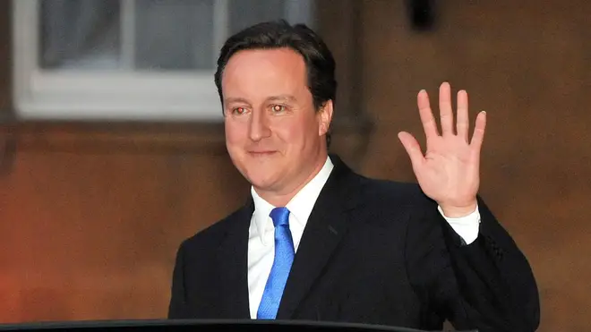Former UK Prime Minister David Cameron in 2010