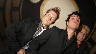 Green Day in 2004: Tre Cool, Billie Joe Armstrong and Mike Dirnt