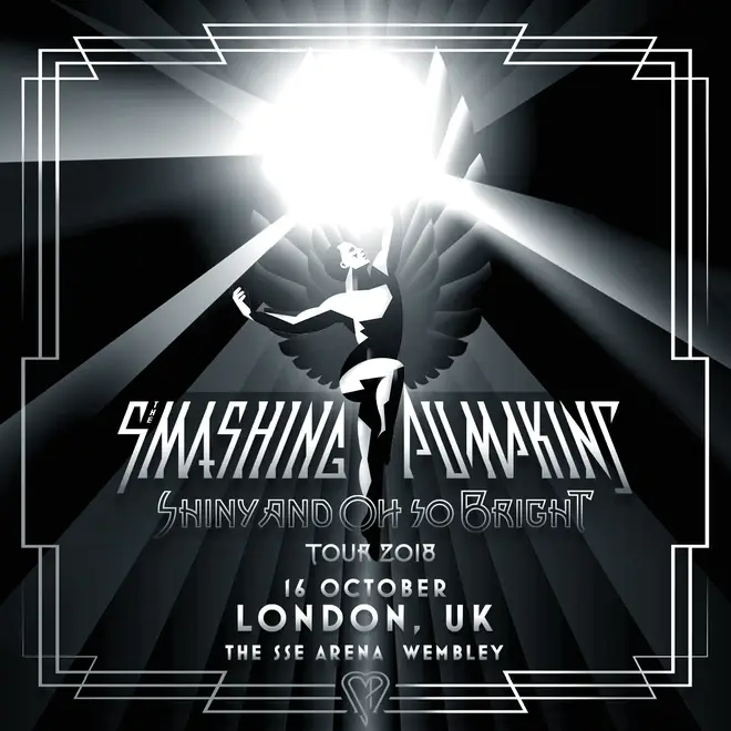 Smashing Pumpkins' SSE Wembley Arena announcement poster