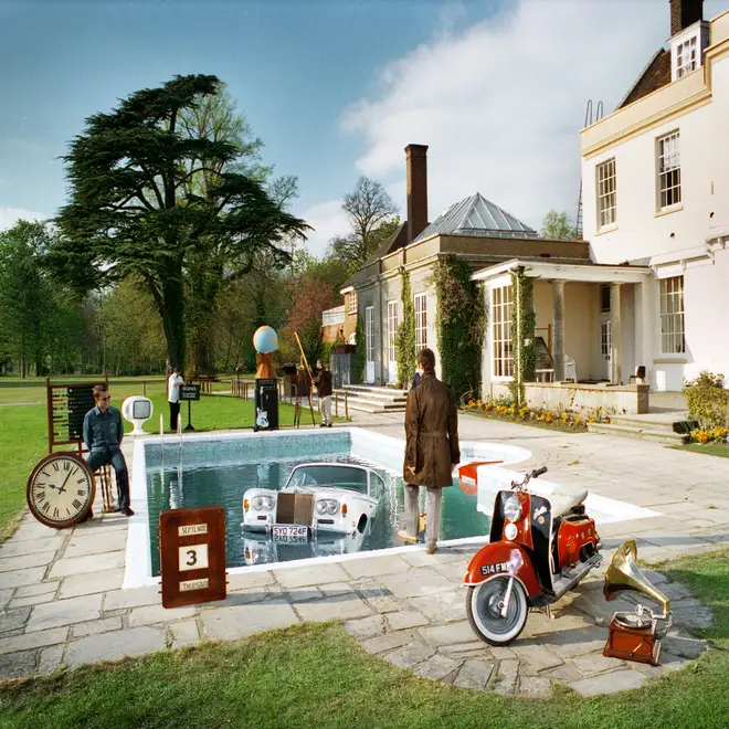 Oasis - Be Here Now album cover outtake