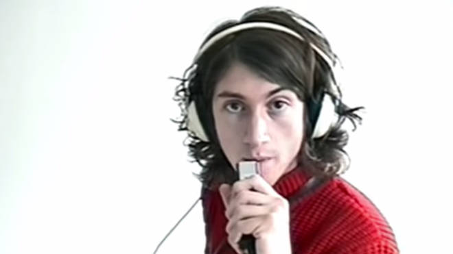 A screenshot of Alex Turner in Arctic Monkeys' Cornerstone video