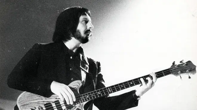 John Entwistle onstage with The Who in 1975