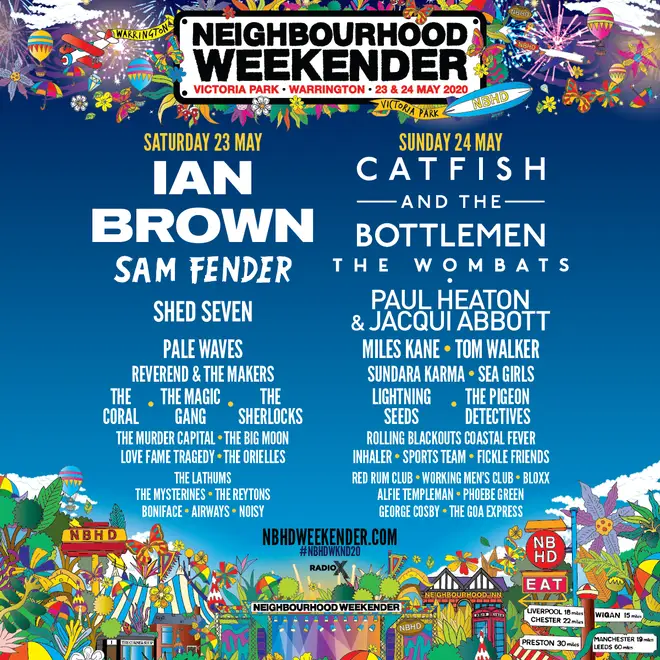 Neighbourhood Weekender 2020 line-up