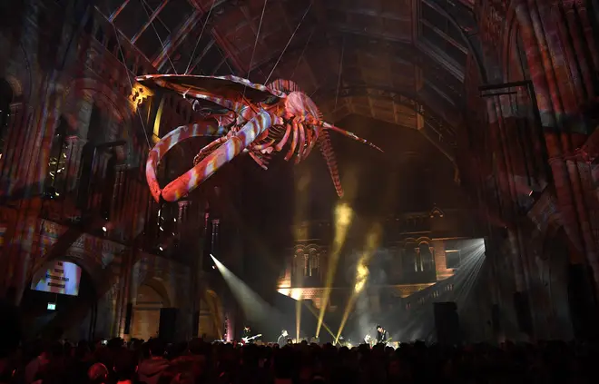 Coldplay Perform At The Natural History Museum